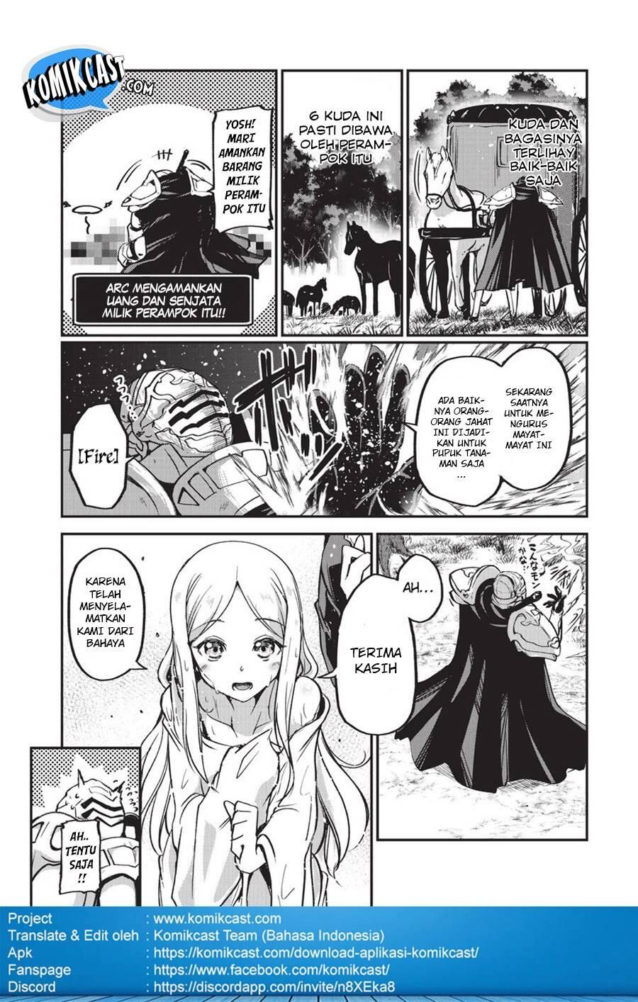 Gaikotsu Kishi-sama, Tadaima Isekai e Odekakechuu Chapter 001
