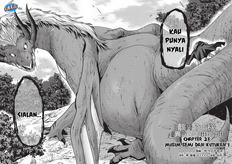 Gaikotsu Kishi-sama, Tadaima Isekai e Odekakechuu Chapter 023