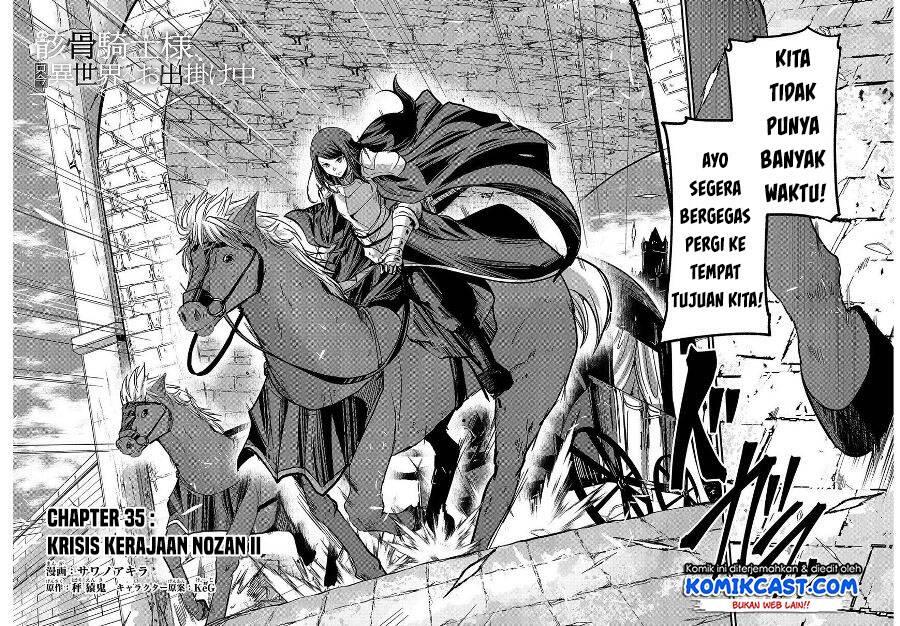 Gaikotsu Kishi-sama, Tadaima Isekai e Odekakechuu Chapter 035