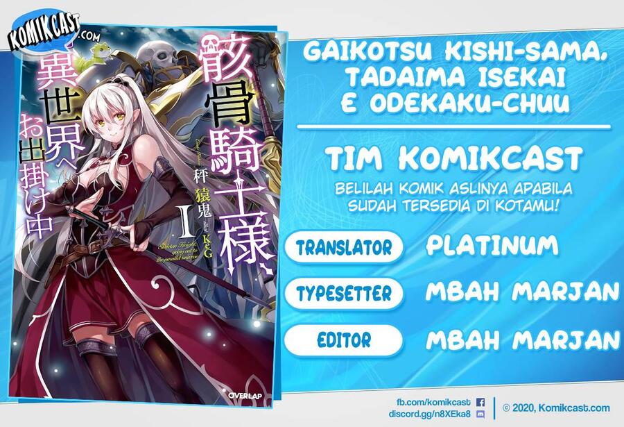 Gaikotsu Kishi-sama, Tadaima Isekai e Odekakechuu Chapter 036