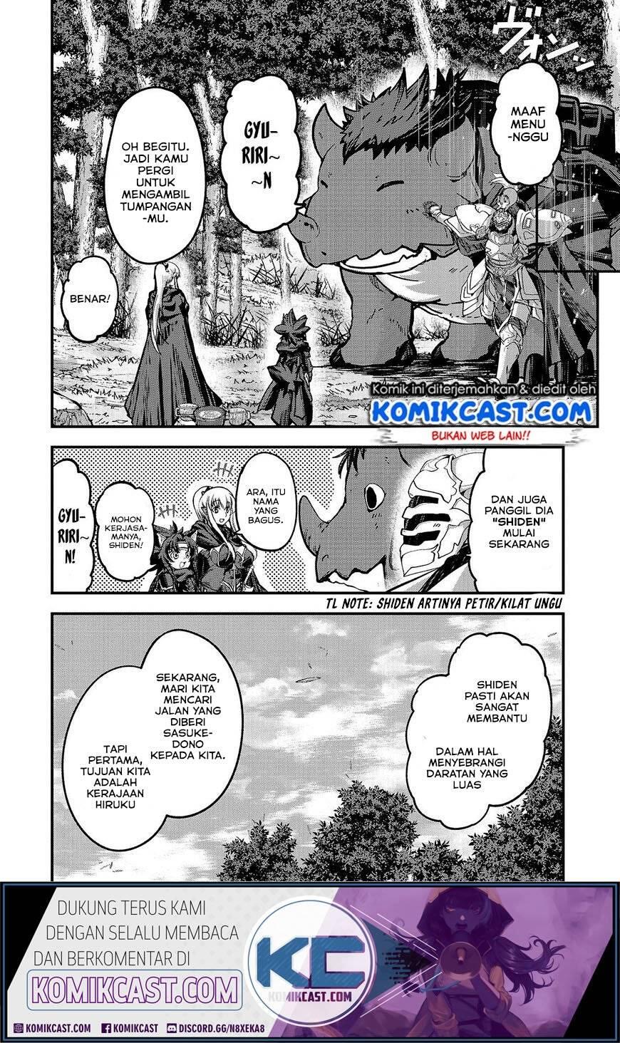 Gaikotsu Kishi-sama, Tadaima Isekai e Odekakechuu Chapter 036