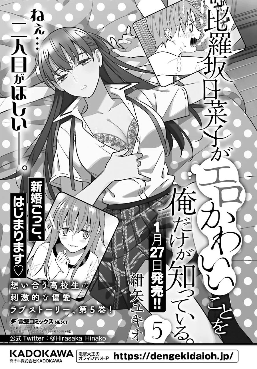 Hirasaka Hinako ga Ero Kawaii koto wo Ore dake ga Shitte iru Chapter 032