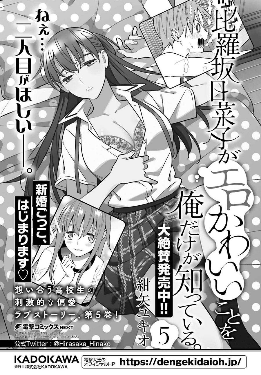 Hirasaka Hinako ga Ero Kawaii koto wo Ore dake ga Shitte iru Chapter 033