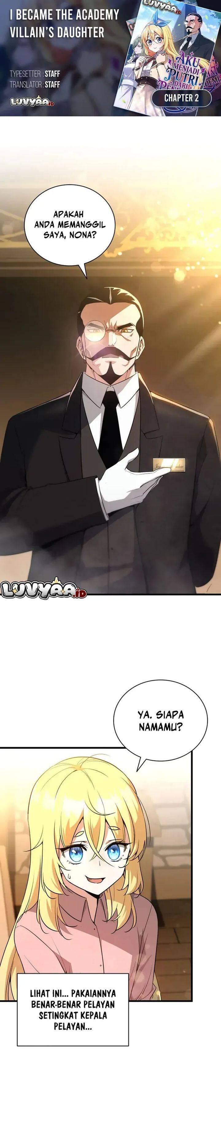 I Became the Academy Villain's Daughter Chapter 002