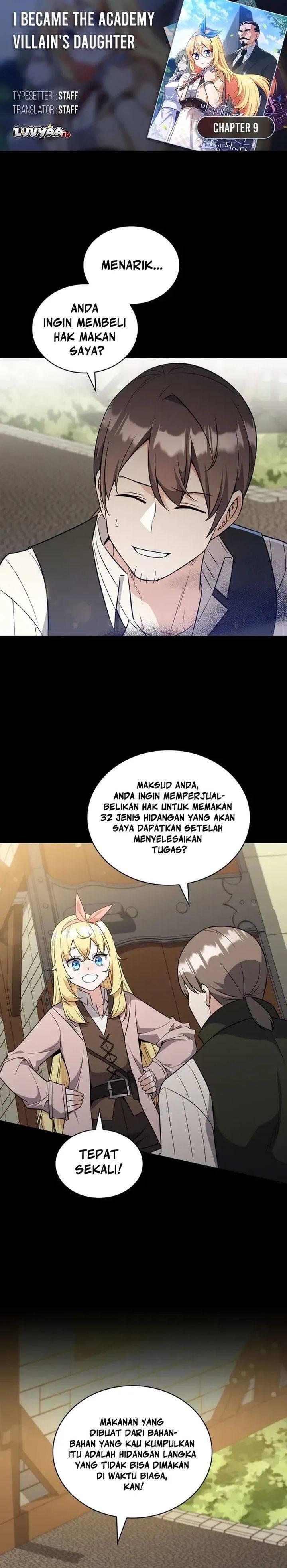 I Became the Academy Villain's Daughter Chapter 009