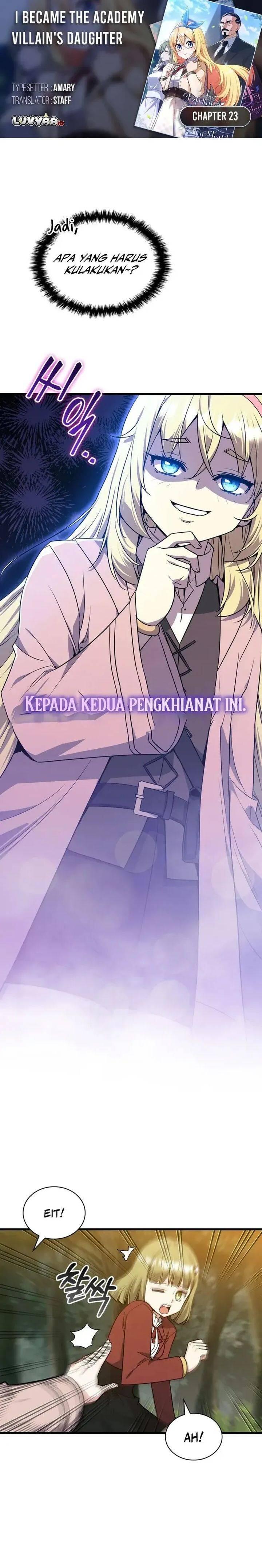 I Became the Academy Villain's Daughter Chapter 023