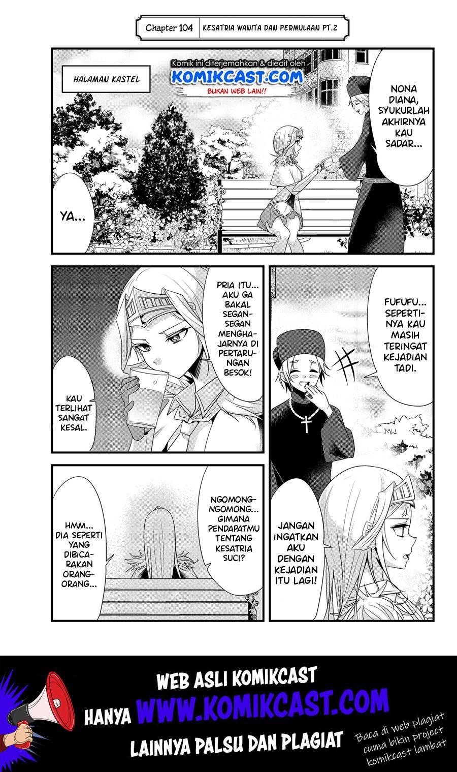 Ima Made Ichido mo Onna Atsukaisareta koto ga nai Onna Kishi wo Onna Atsukai suru Chapter 104