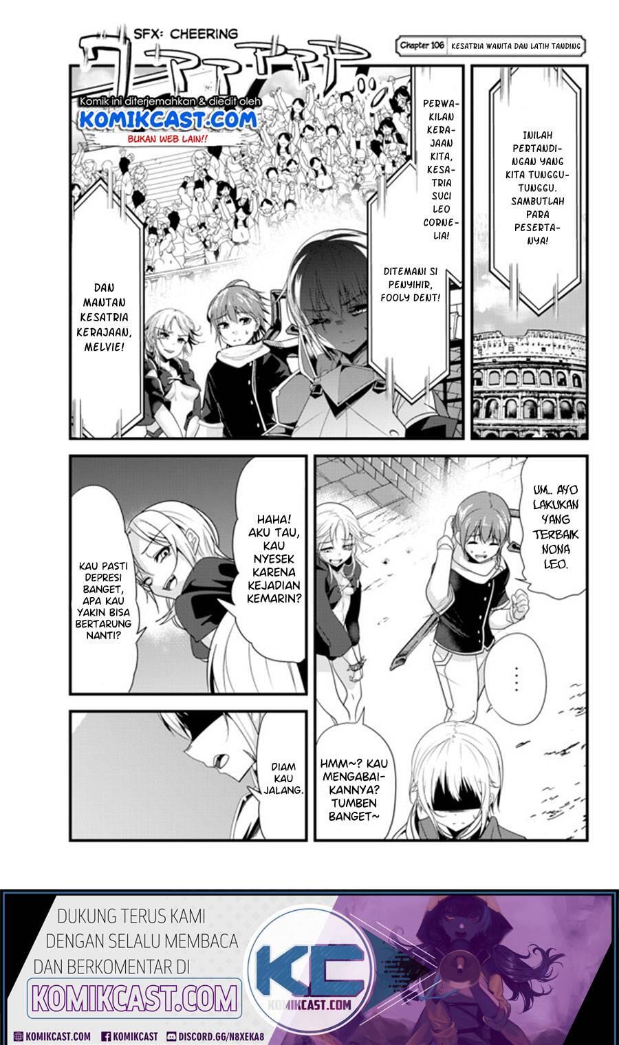 Ima Made Ichido mo Onna Atsukaisareta koto ga nai Onna Kishi wo Onna Atsukai suru Chapter 106