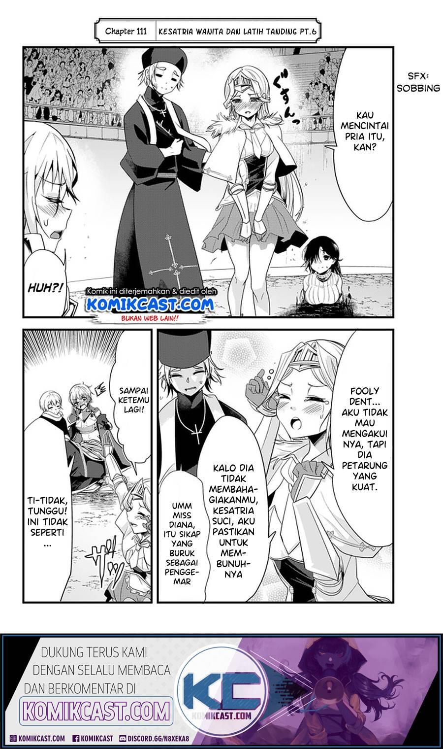 Ima Made Ichido mo Onna Atsukaisareta koto ga nai Onna Kishi wo Onna Atsukai suru Chapter 111