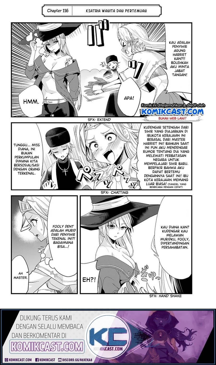 Ima Made Ichido mo Onna Atsukaisareta koto ga nai Onna Kishi wo Onna Atsukai suru Chapter 116