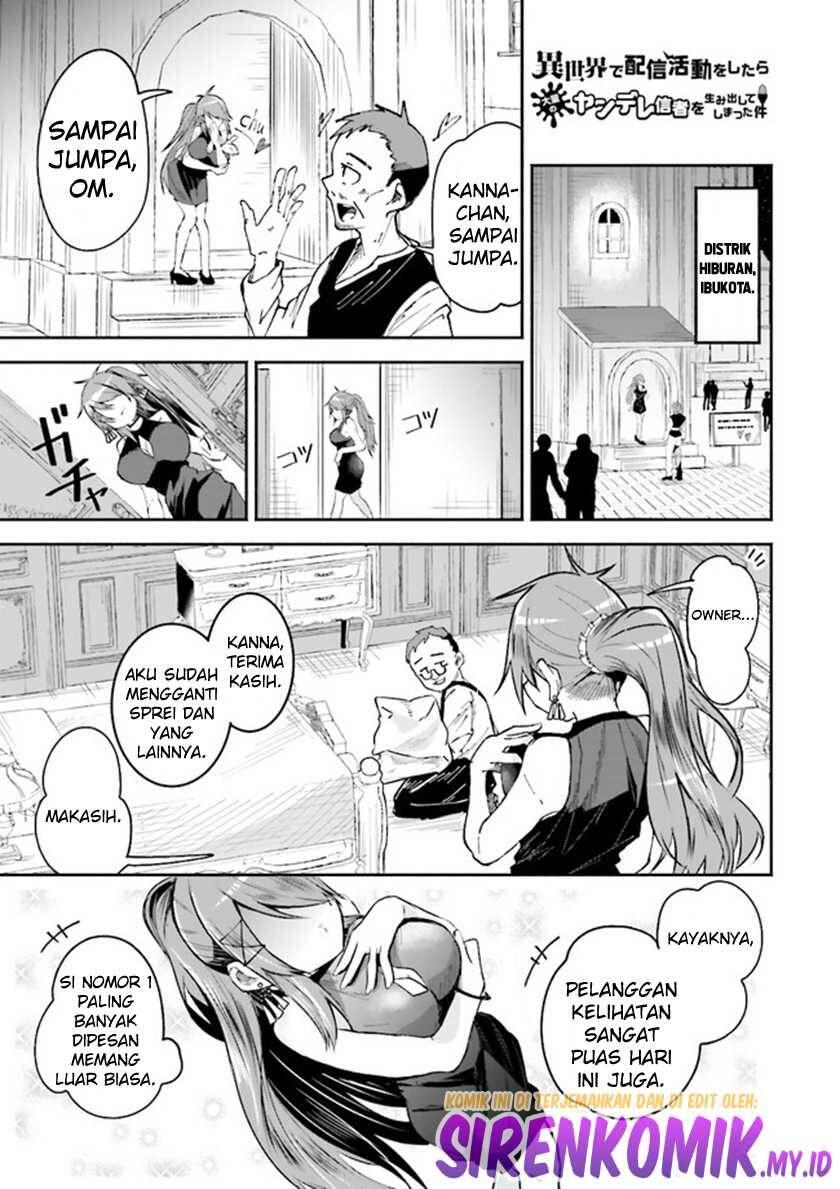 Isekai de Haishin Katsudou wo Shitara Tairyou no Yandere Shinja wo Umidashiteshimatta Ken Chapter 009