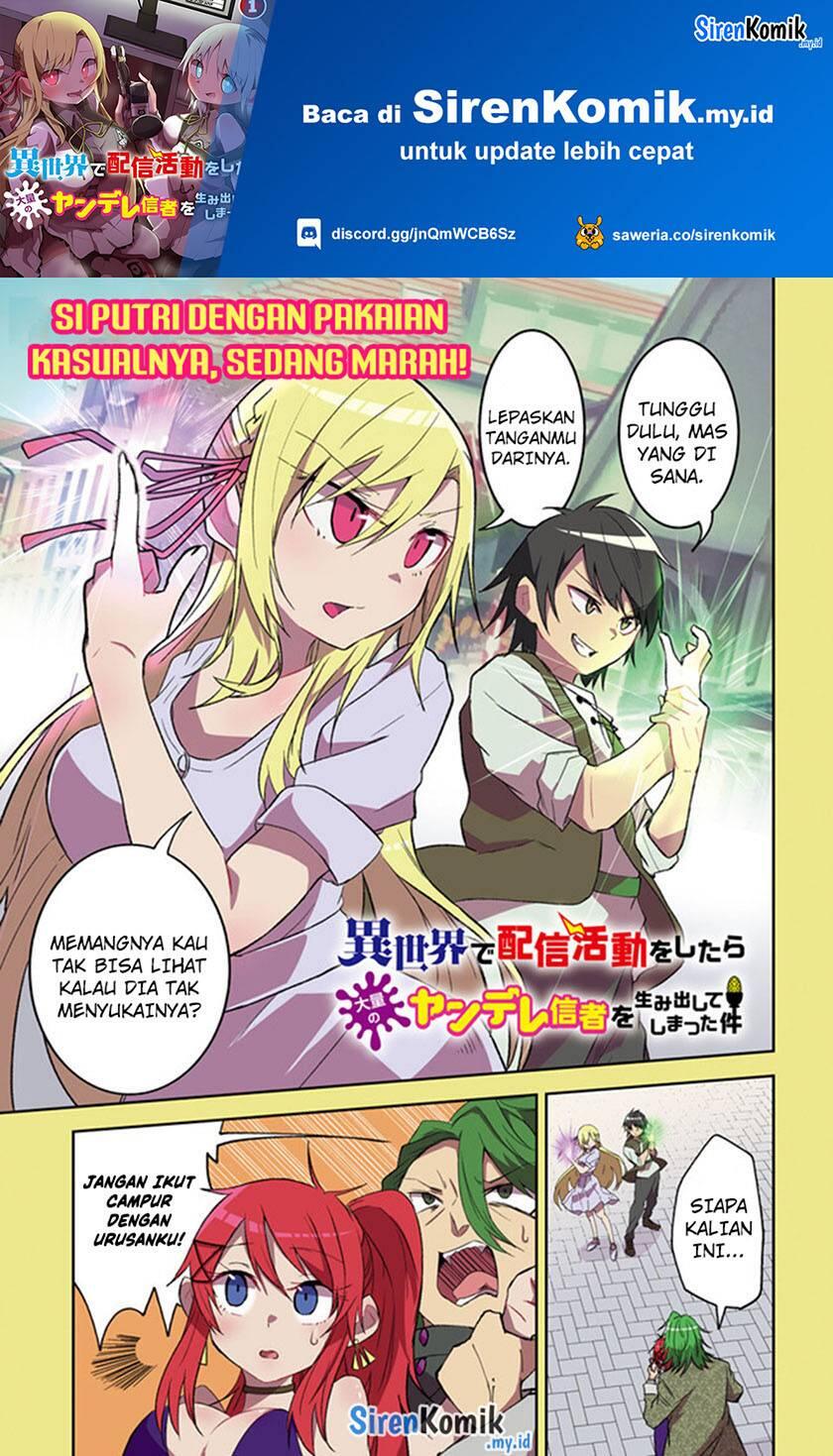 Isekai de Haishin Katsudou wo Shitara Tairyou no Yandere Shinja wo Umidashiteshimatta Ken Chapter 010