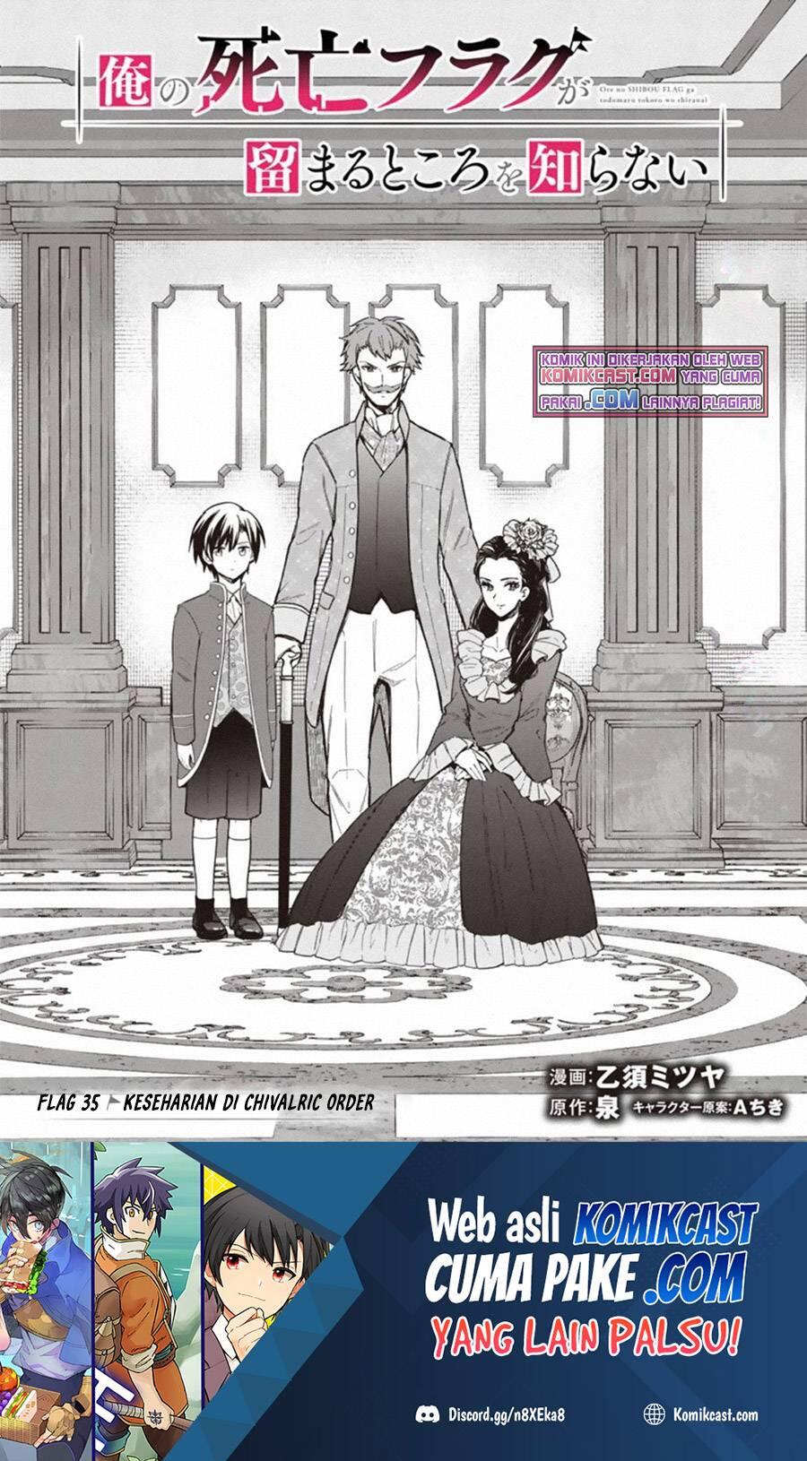 My Death Flags Show No Sign of Ending Chapter 035