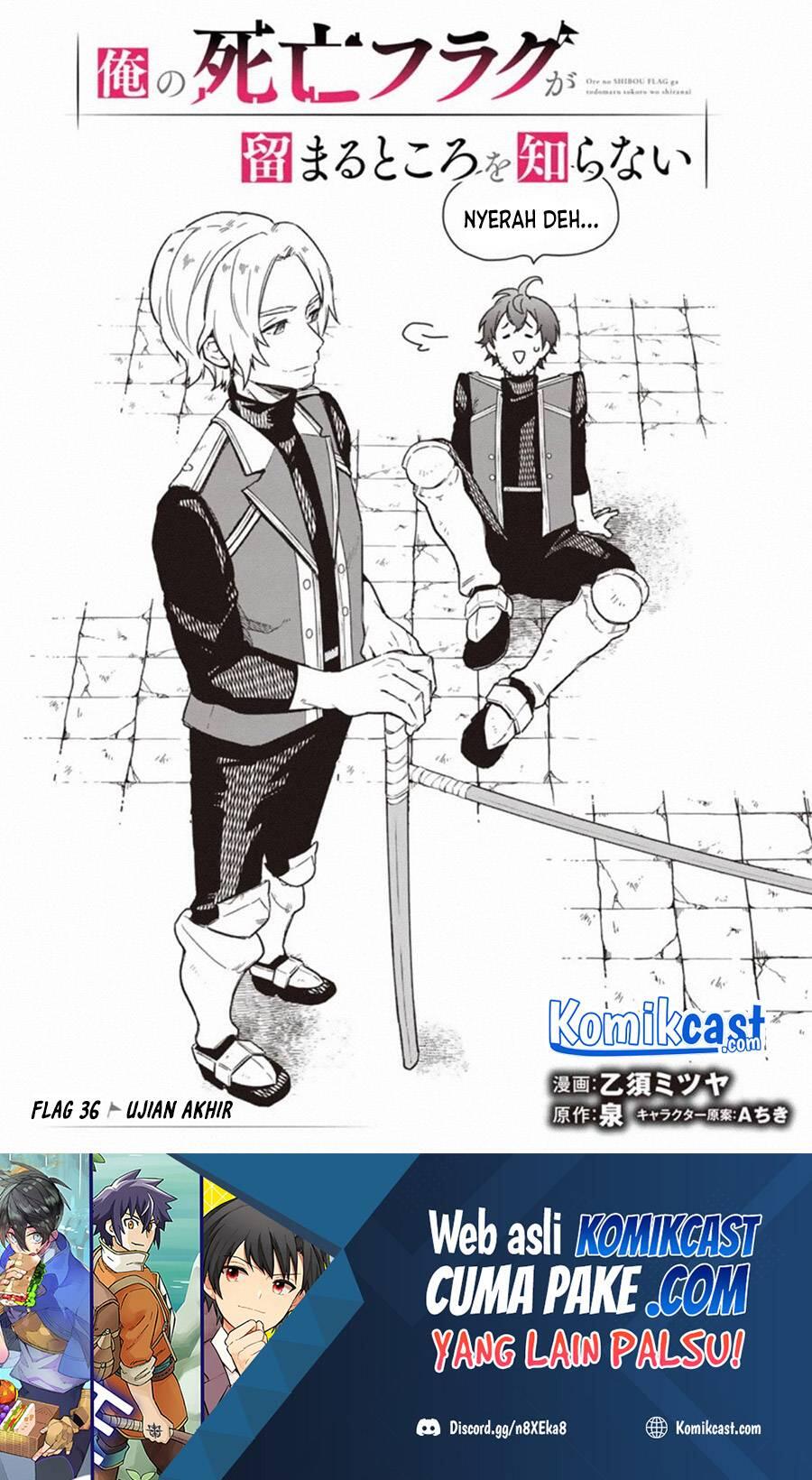 My Death Flags Show No Sign of Ending Chapter 036