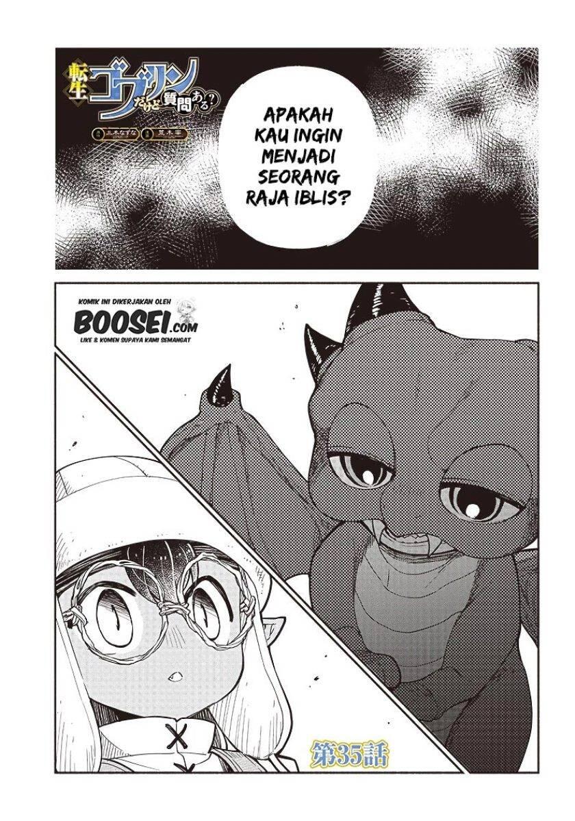 Tensei Goblin dakedo Shitsumon Aru Chapter 035