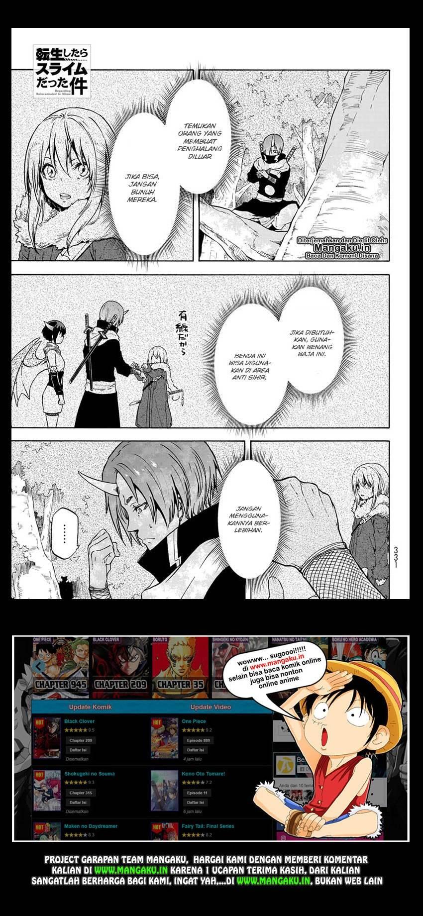 Tensei shitara Slime Datta Ken Chapter 060
