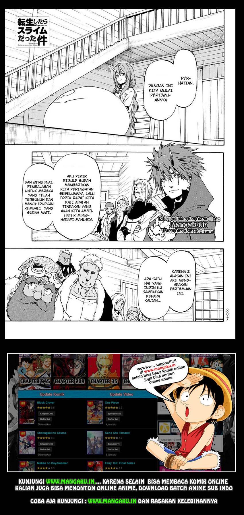 Tensei shitara Slime Datta Ken Chapter 062