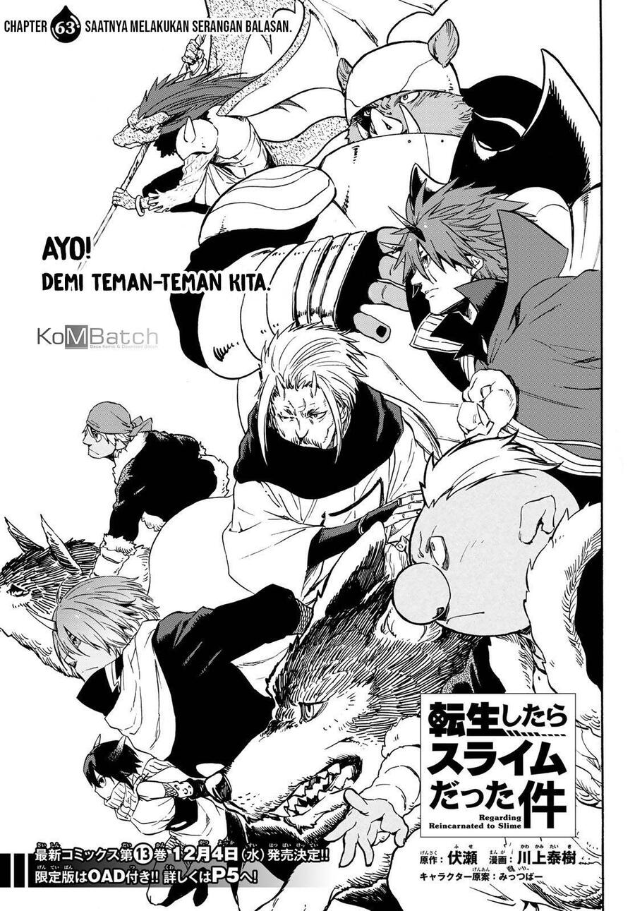 Tensei shitara Slime Datta Ken Chapter 063