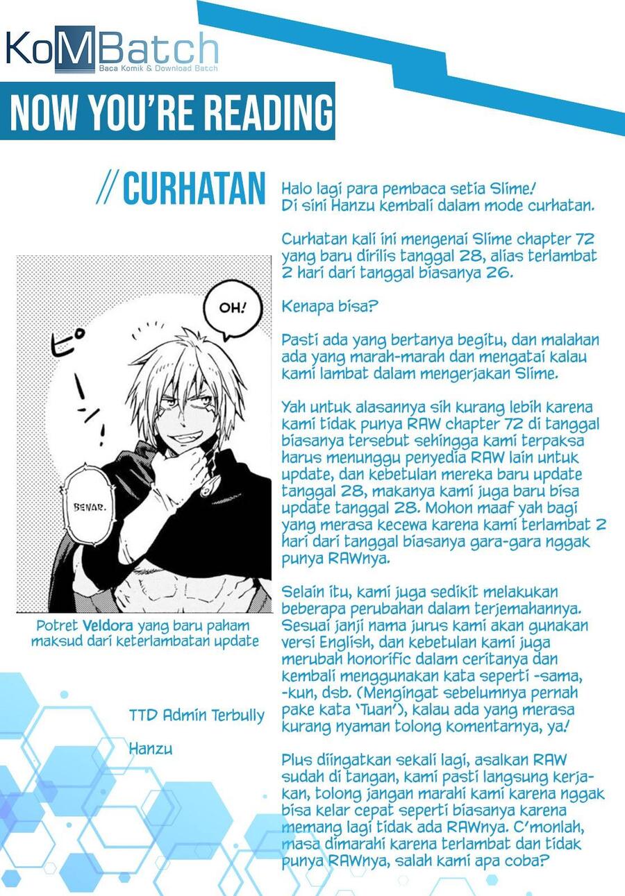 Tensei shitara Slime Datta Ken Chapter 072