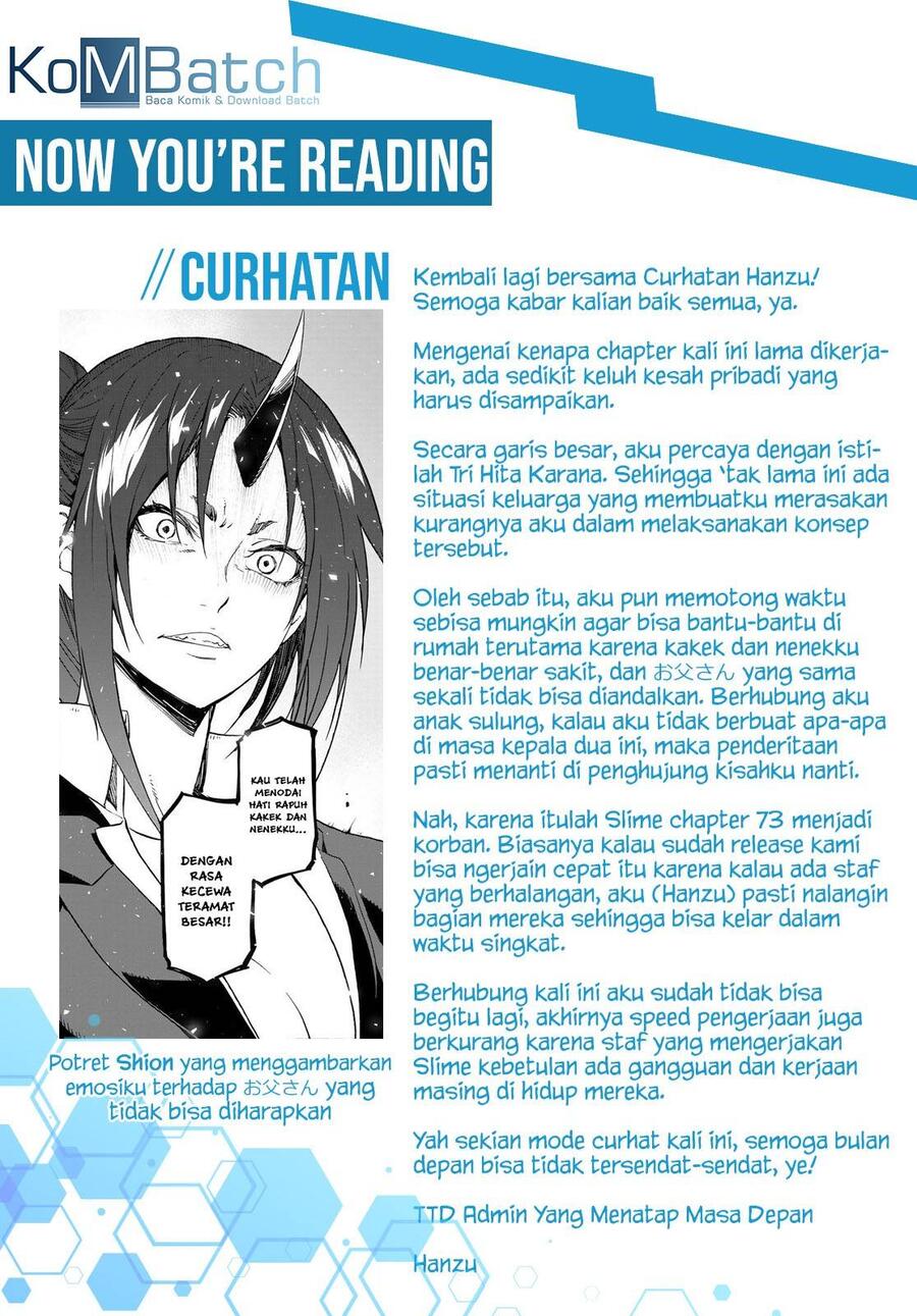 Tensei shitara Slime Datta Ken Chapter 073
