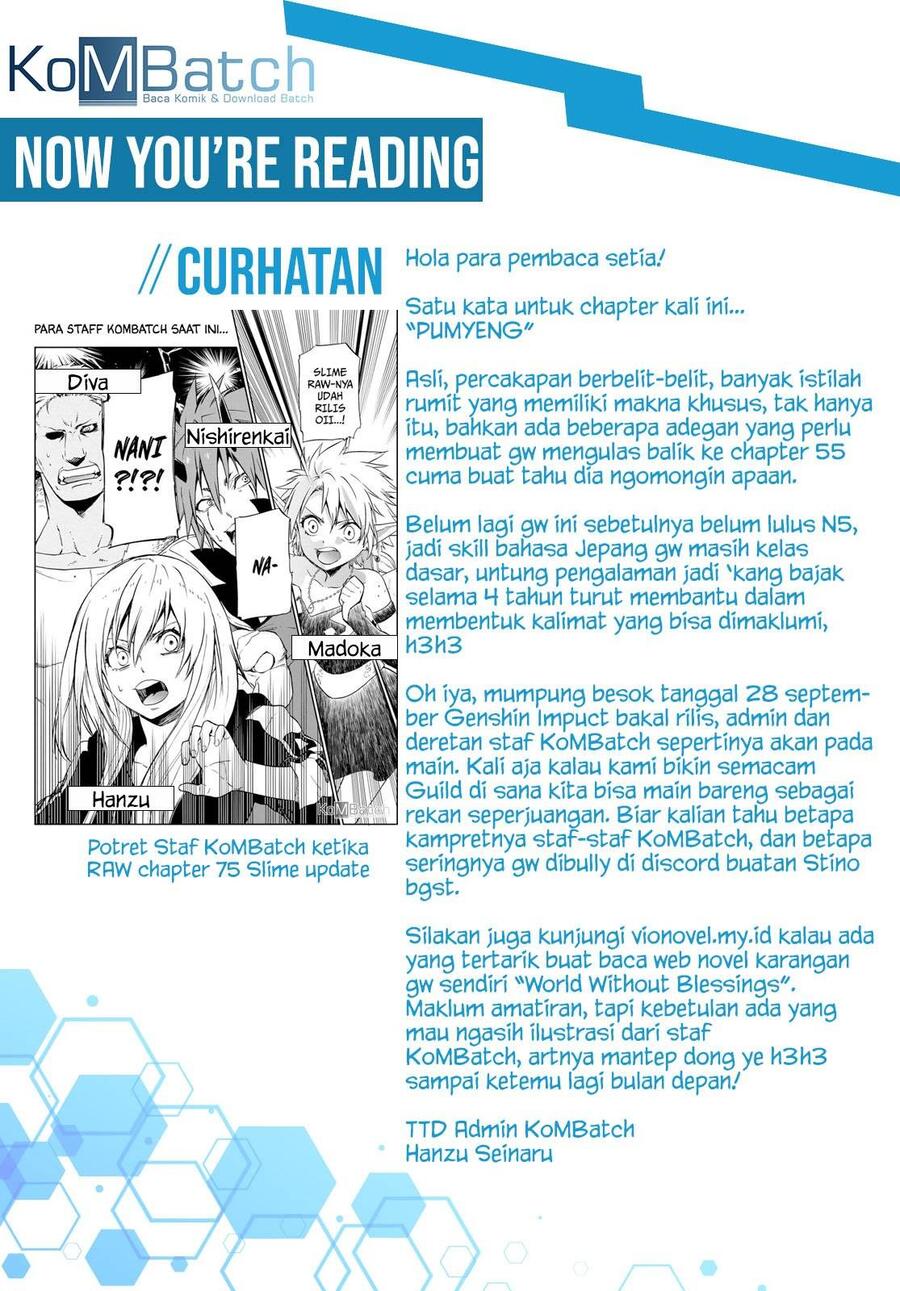 Tensei shitara Slime Datta Ken Chapter 075