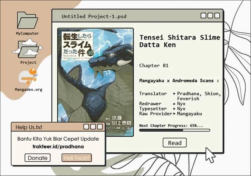 Tensei shitara Slime Datta Ken Chapter 081