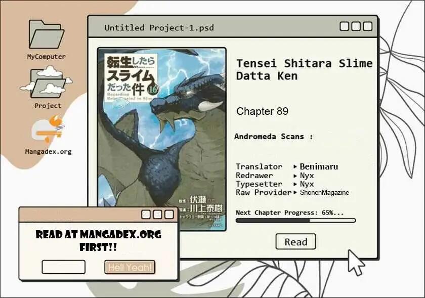 Tensei shitara Slime Datta Ken Chapter 089