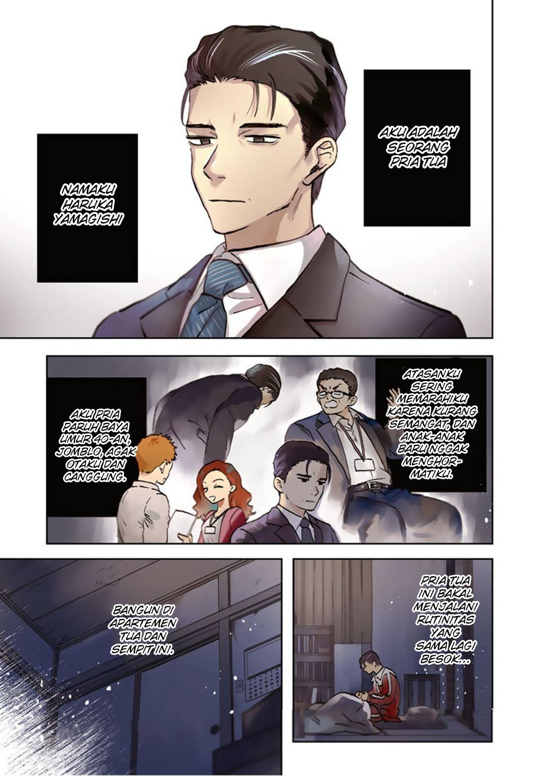 Watashi no Kokoro wa Ojisan de Aru Chapter 001