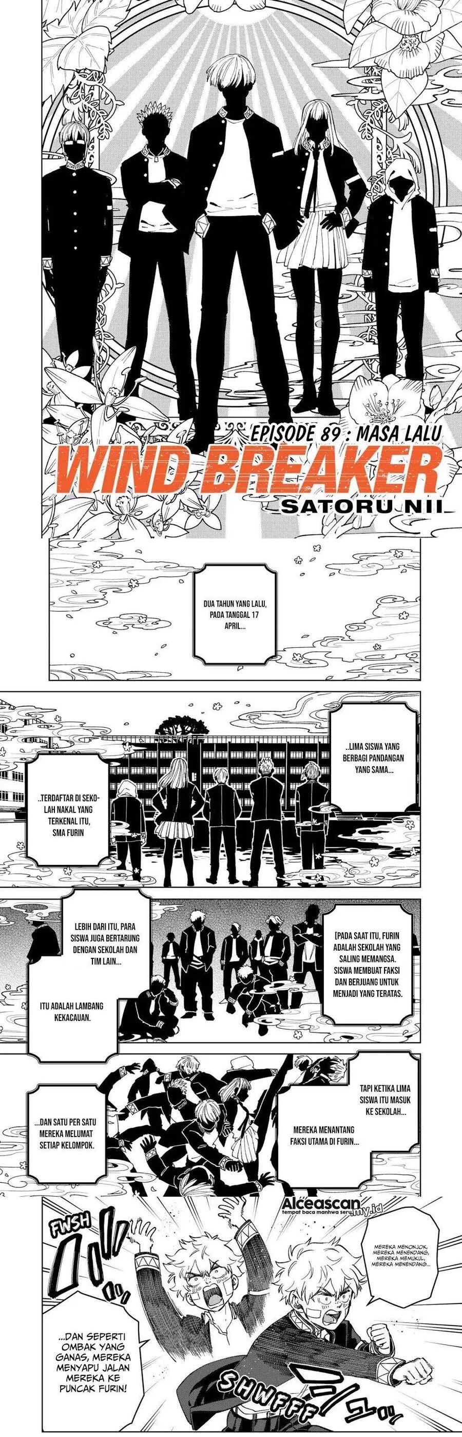Wind Breaker Chapter 089