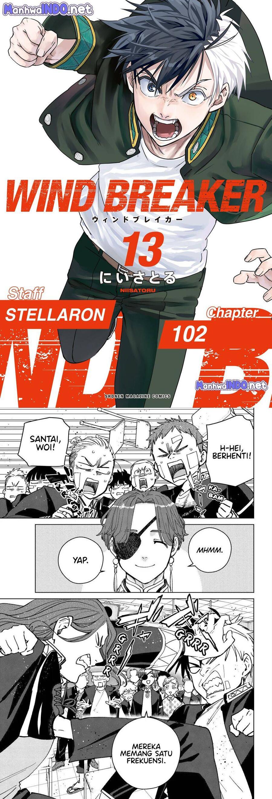 Wind Breaker Chapter 102