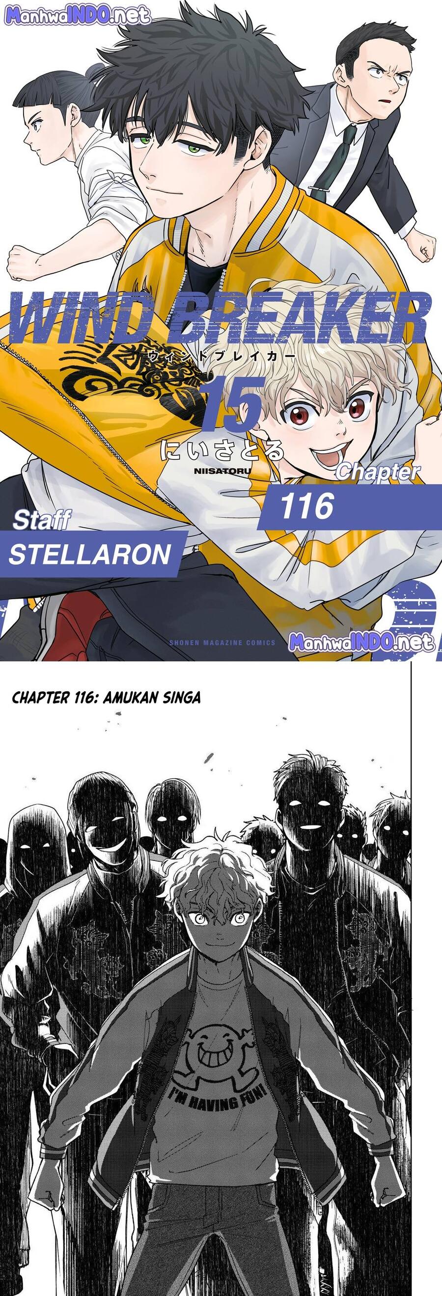 Wind Breaker Chapter 116