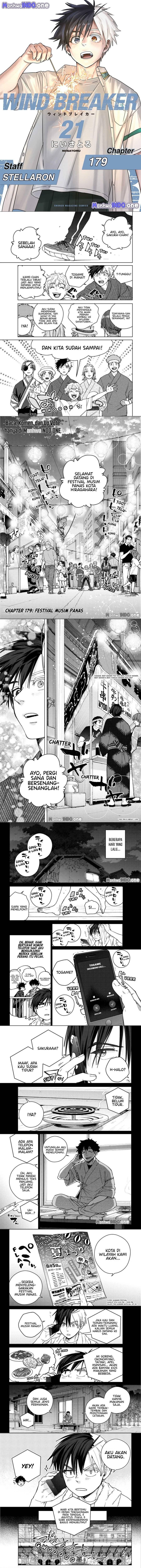 Wind Breaker Chapter 179