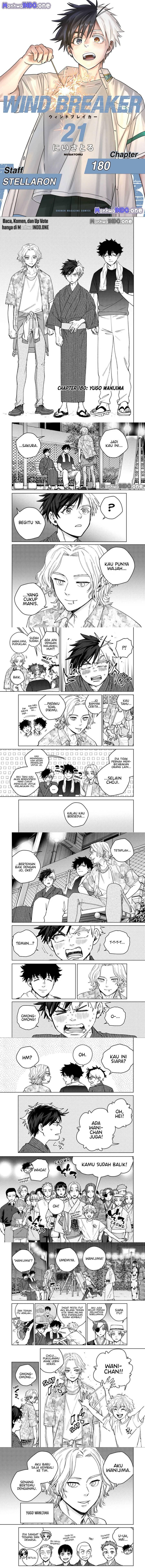 Wind Breaker Chapter 180