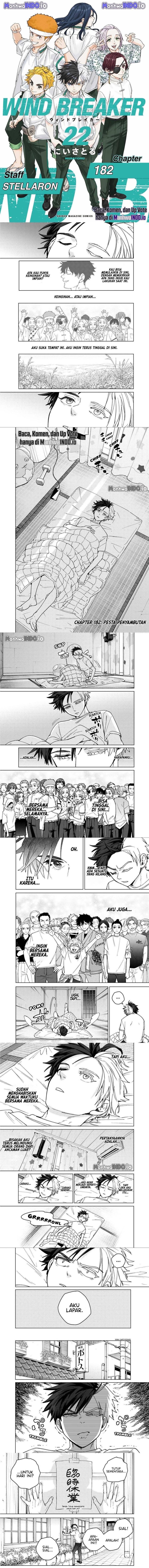 Wind Breaker Chapter 182