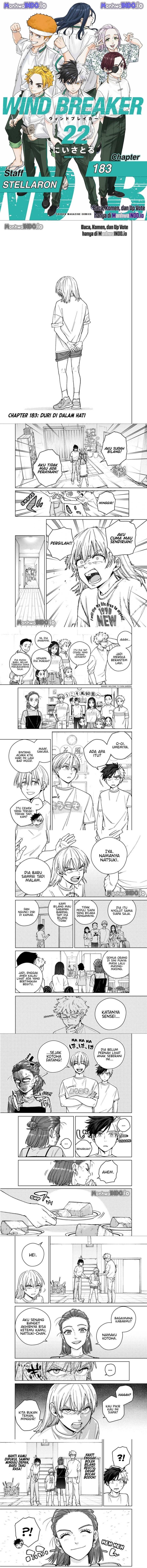 Wind Breaker Chapter 183