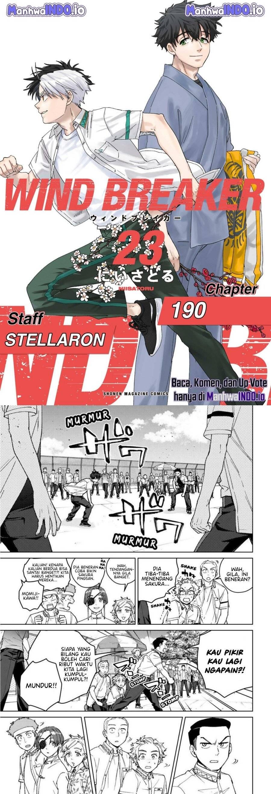 Wind Breaker Chapter 190