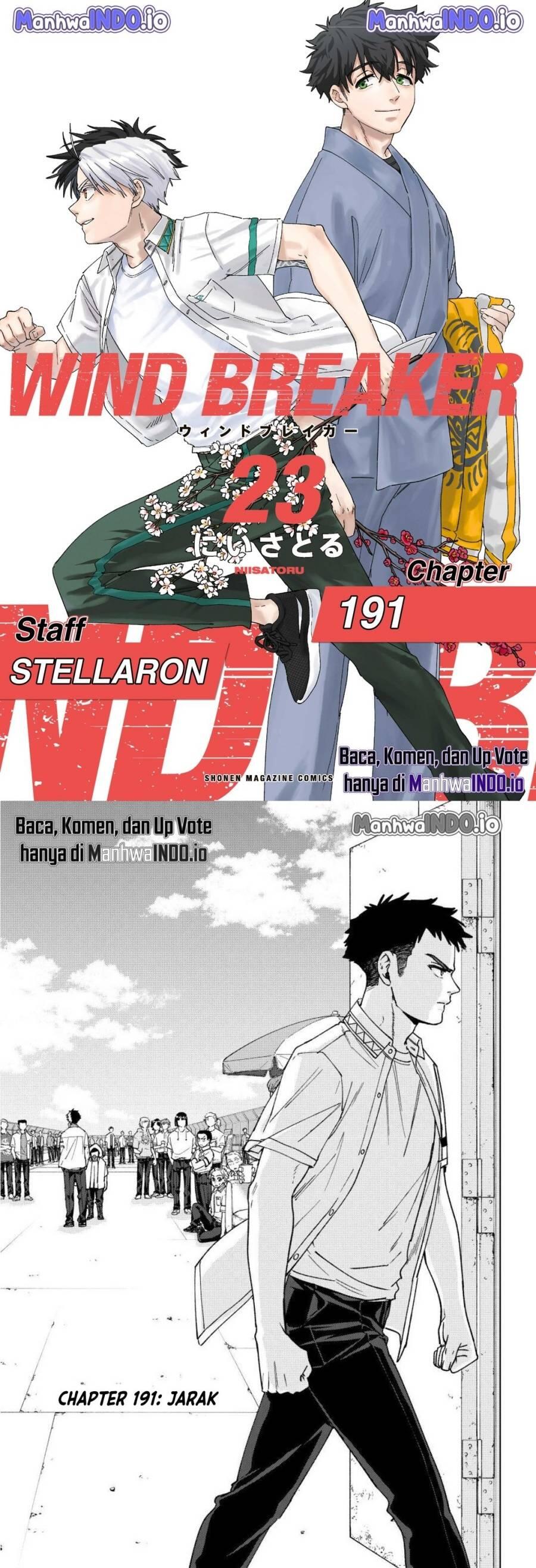 Wind Breaker Chapter 191