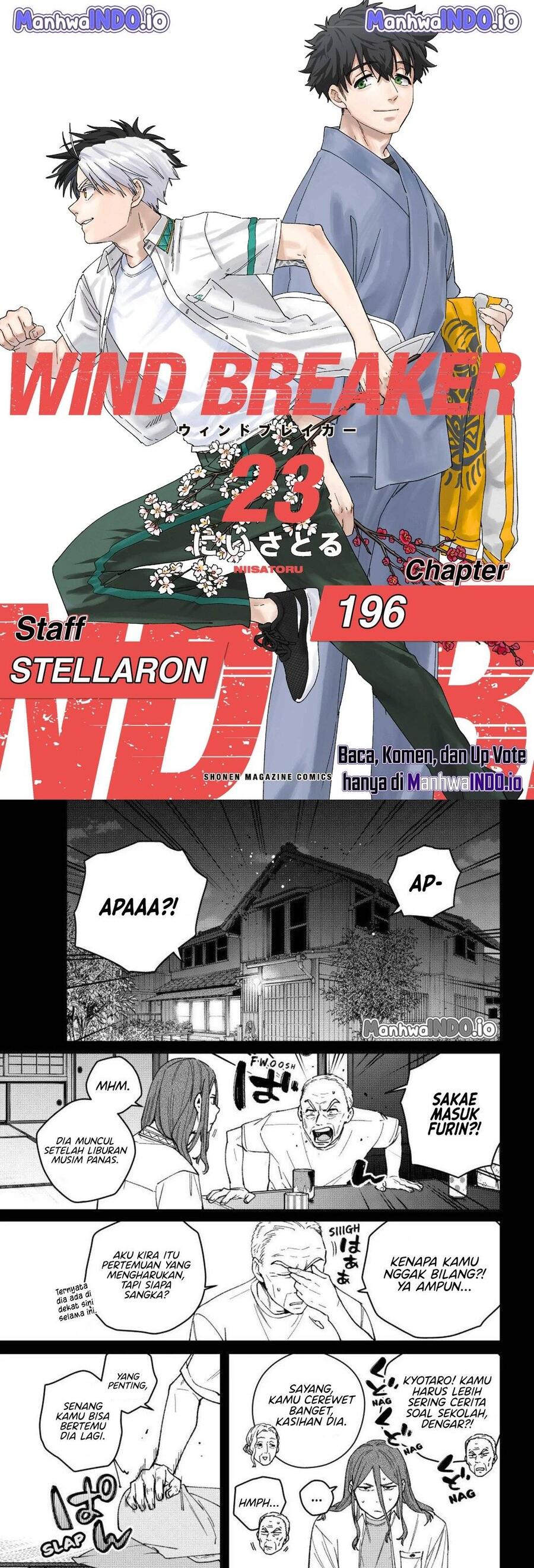 Wind Breaker Chapter 196